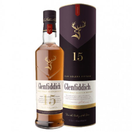 Glenfiddich 15 ans Solera - Whisky du Speyside 40%