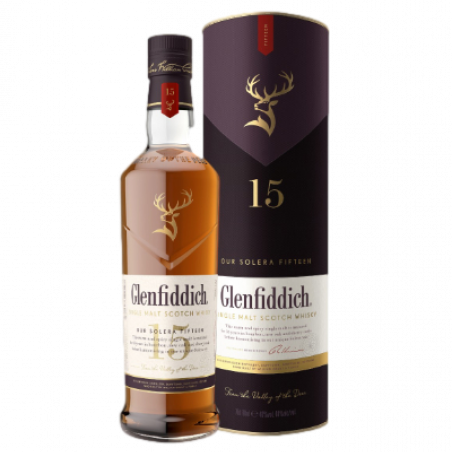 Glenfiddich 15 ans Solera - Whisky du Speyside 40% Glenfiddich 15 ans Solera - Whisky du Speyside 40%