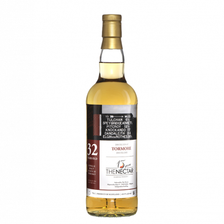 Tormore 32 ans - 1988 - Highland - Single Cask - 45,9%.