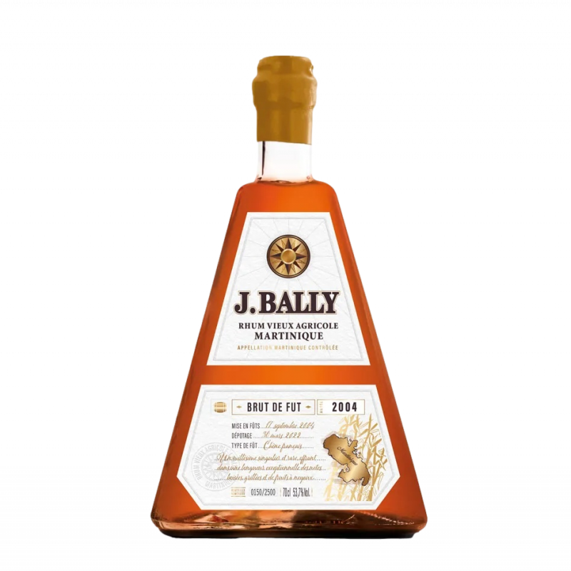 Bally 2004 Brut de fût - Rhum Agricole de Martinique - 53,7%