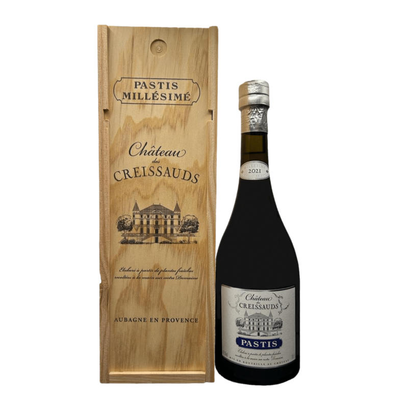 Pastis Château des Creissauds 2021 - 70cl - 45% - Maison Ferroni