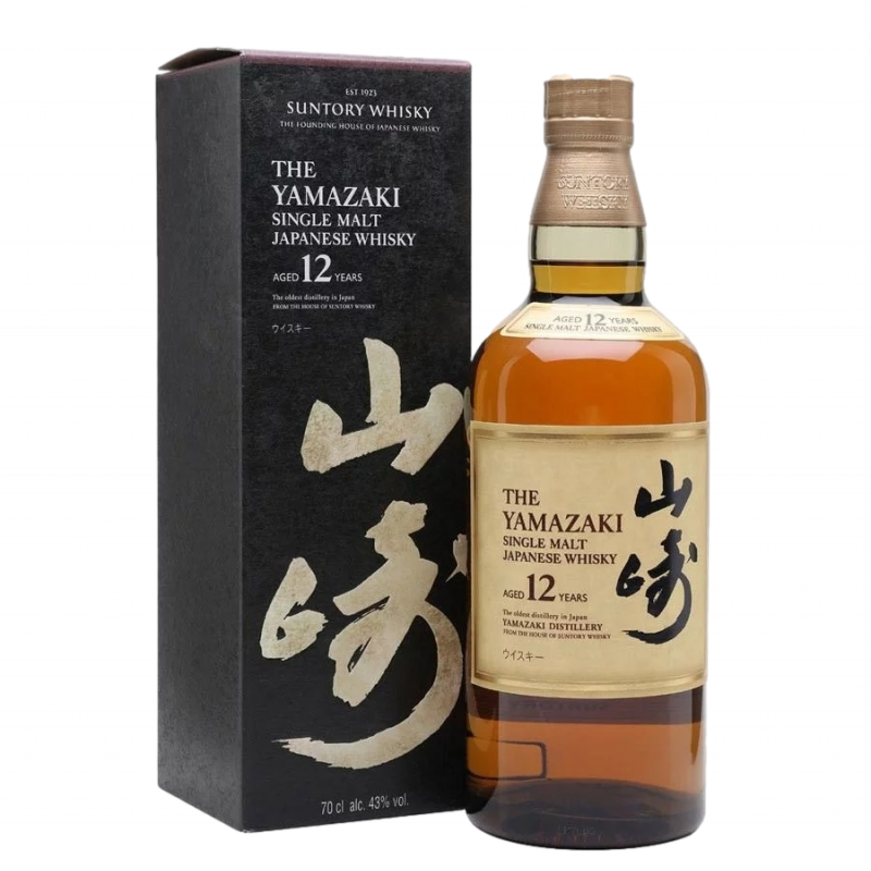 Yamazaki 12 ans - Whisky Japonais - Suntory - 43%