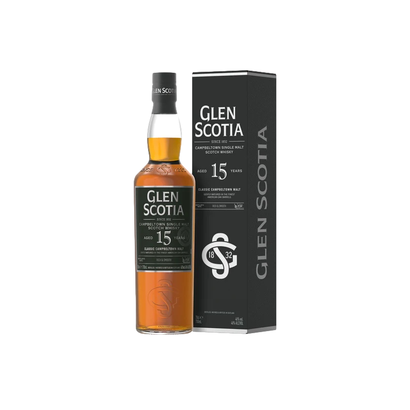 Glen Scotia 15 ans - Whisky de Campbeltown  - 46%