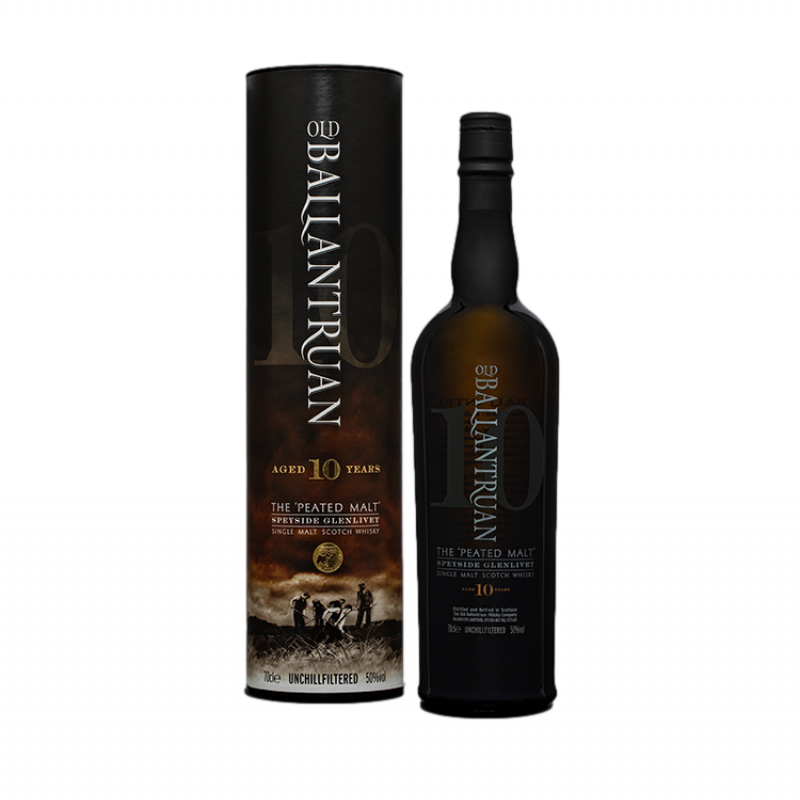 Old Ballantruan 10 ans - Whisky tourbé - Speyside - 50%