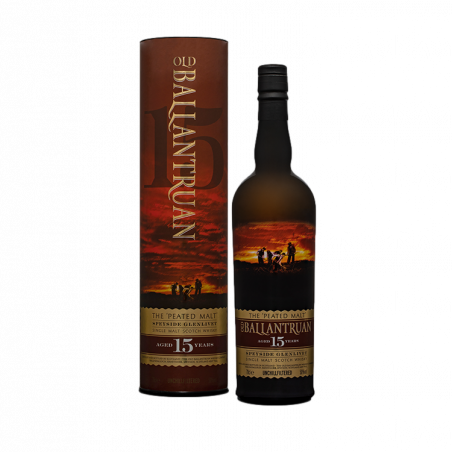 Old Ballantruan 15 ans - Whisky tourbé - Tomintoul - Speyside - 50%