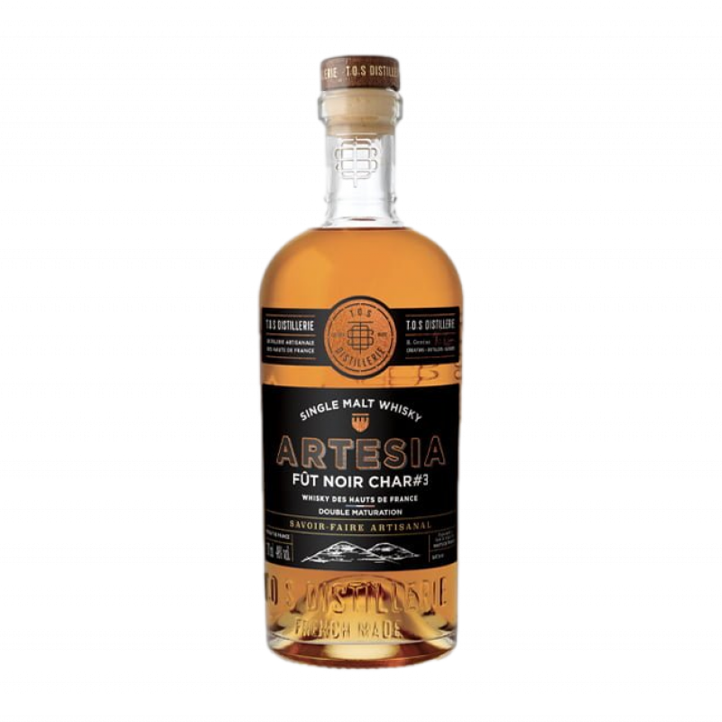 Artesia Fût Noir Char 3 - Whisky des Hauts de France - Batch 1 - 46%