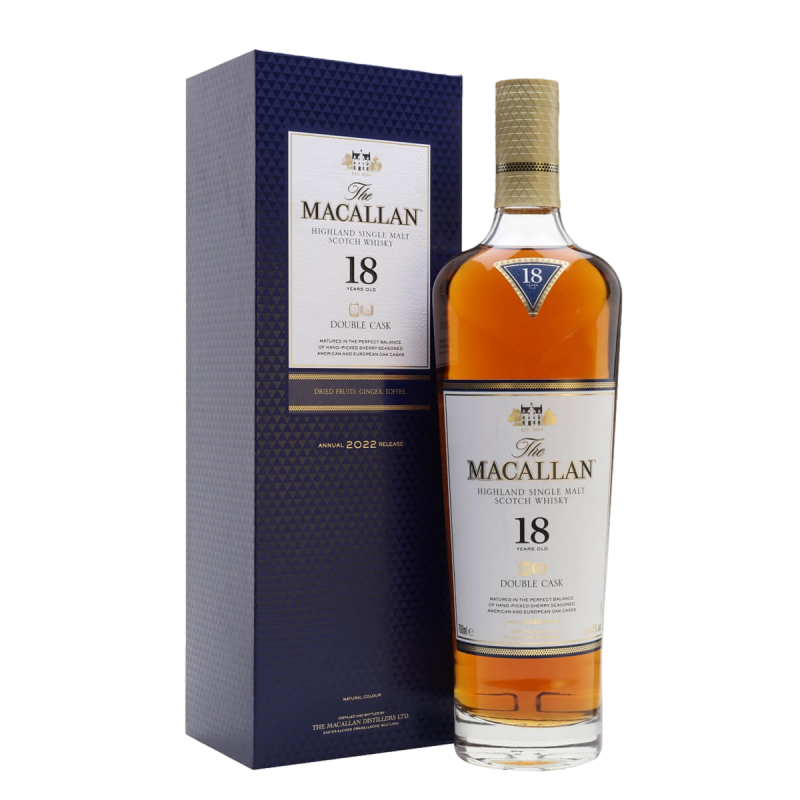 Macallan 18 ans Double Cak - Edition 2022 - Whisky du Speyside 43%