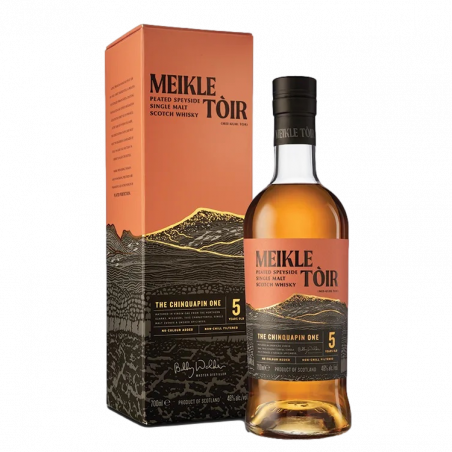 Meikle Toir The Chinquapin One - Tourbé - Whisky du Speyside - 48% Meikle Toir The Chinquapin One - Tourbé - Whisky du Speyside - 48%