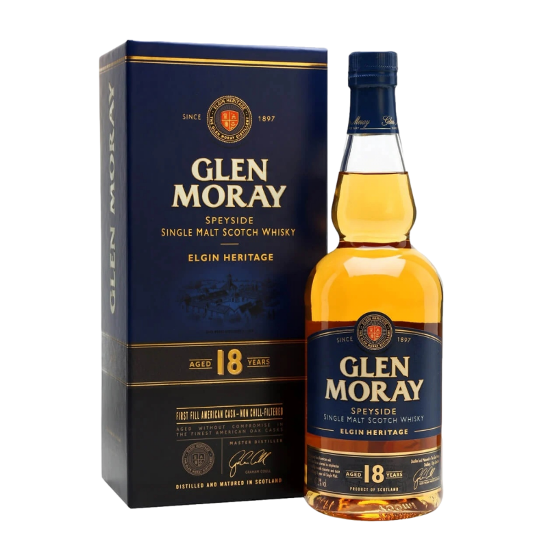 Glen Moray 18 ans - Whisky du Speyside - 47,2%