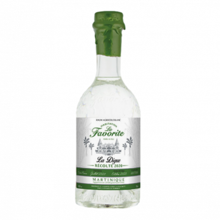 La Favorite La Digue 2020 - Rhum Agricole Blanc de Martinique