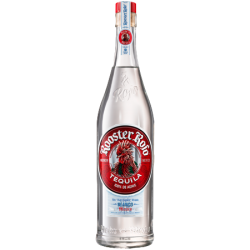 Tequila Rooster Rojo Blanco - 100% Agave Bleu Weber - 38%