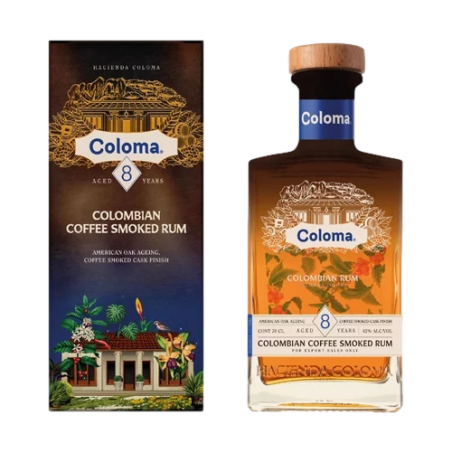 Coloma Coffee Smoked - Rhum de Colombie - 42%