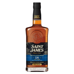 Saint James 18 ans  - Très Vieux Rhum Agricole  - Martinique - 43%