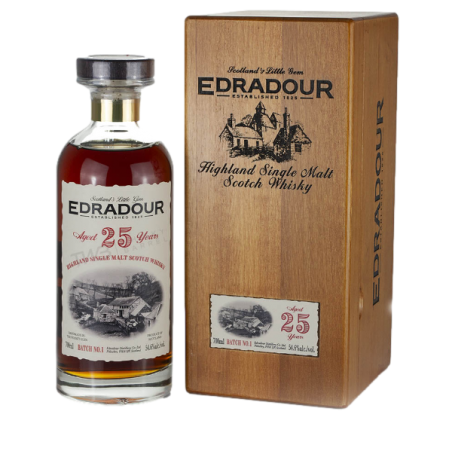 Edradour 25 ans - Batch 1 - Sherry Oloroso First Fill - 54,6%