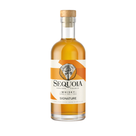 Sequoia Single Malt Bio - Distillerie Du Vercors - 43% Sequoia Single Malt Bio - Distillerie Du Vercors - 43%