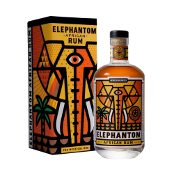 Elephantom African Rum - 43% - Rhum d'Afrique du Sud - 43%