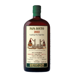 Papa Rouyo 2022 1 an - Rhum de Guadeloupe - Habitation Velier - 56,7%