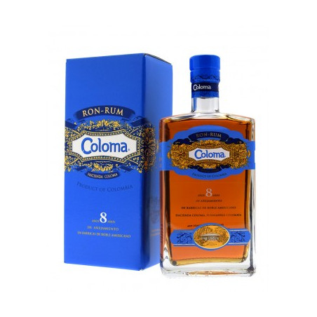 COLOMA 8 ANS RHUM DE COLOMBIE 40% COLOMA 8 ANS RHUM DE COLOMBIE 40%