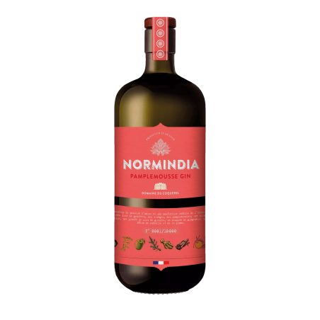Gin Normindia Pamplemousse - Domaine du Coquerel - 41,4% Gin Normindia Pamplemousse - Domaine du Coquerel - 41,4%