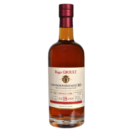 Calvados Single Cask 18 ans - Roger Groult - Calvados Pays d'Auge 42,4%