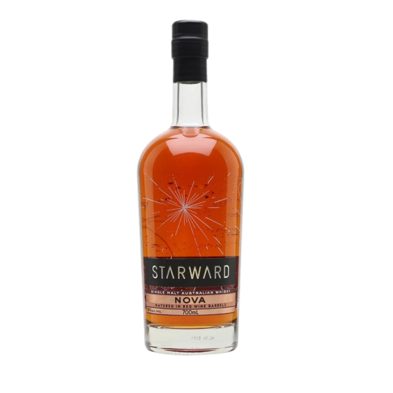 Starward Nova - Whisky Australien - Ex Fûts de Vin Rouge -  41%
