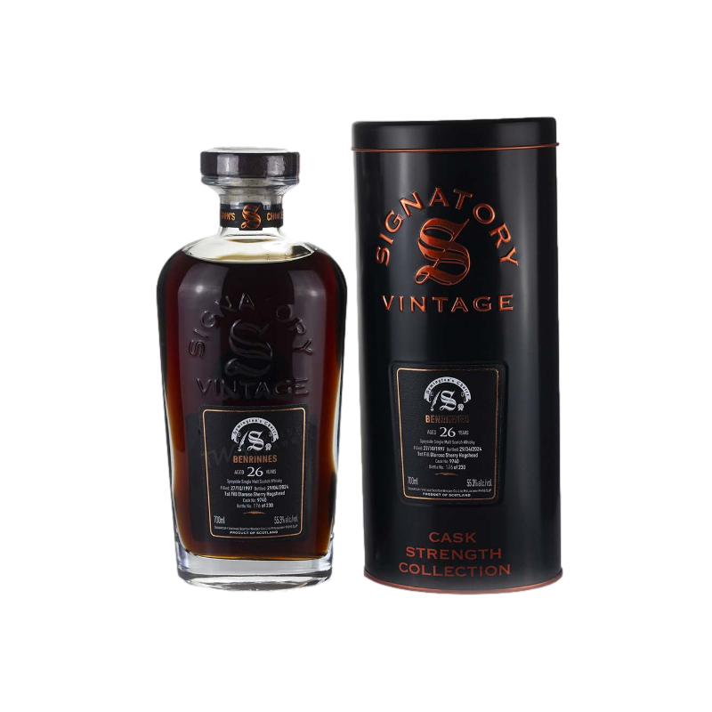 Benrinnes 26 ans 1997 - Signatory Vintage - Single Cask - 55,3%