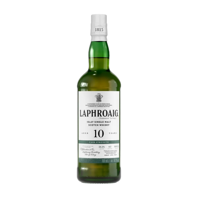 Laphroaig 10 ans Cask Strength Batch 17 - 58,3% - Whisky d'Islay