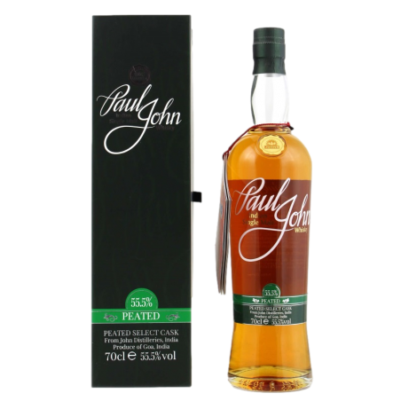Paul John Peated Select Cask - Whisky Indien - Goa - 55,5%