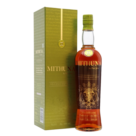 Paul John Mithuna - Whisky Indien - Goa - 58% Paul John Mithuna - Whisky Indien - Goa - 58%