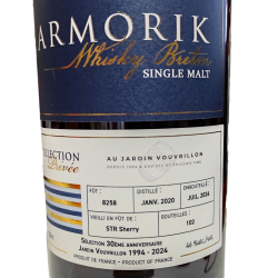 Etiquette Armorik STR Sherry Single Cask - 46%