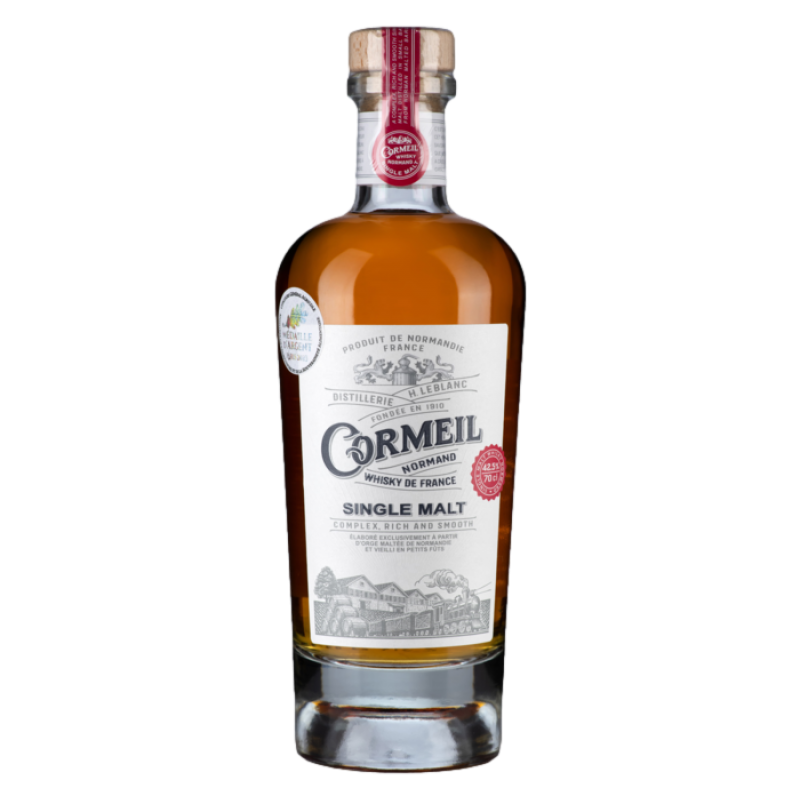 Cormeil Single Malt  - Whisky de Normandie - Eure - 42,5%