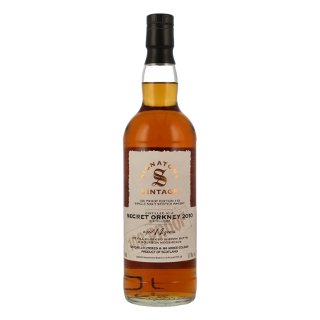 Secret Orkney 14 ans 2010 Sherry Oloroso - Signatory Vintage 57,1%