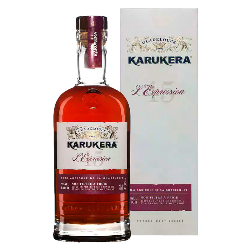 Karukera L'Expression 45 - Rhum de Guadeloupe - 45%