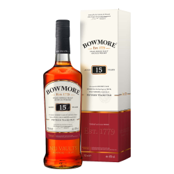 Bowmore 15 ans - Whisky d'Islay - Maritime et Gourmand - 43%
