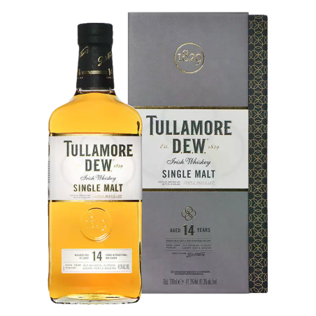 Tullmore Dew 14 ans - Irish Whiskey - Single Malt - 41,3% Tullmore Dew 14 ans - Irish Whiskey - Single Malt - 41,3%