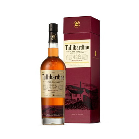 TULLIBARDINE 228 BURGUNDY FINISH