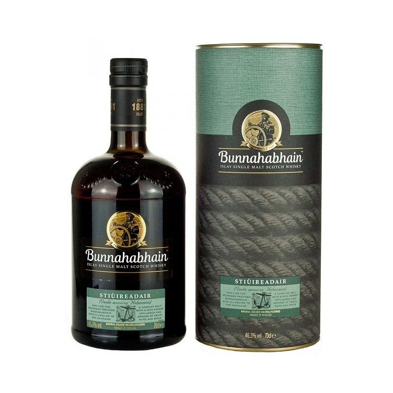 WHISKY, BUNNAHABHAIN, STIUREADAIR, TOURBE ECOSSE (ISLAY) - Le