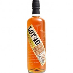 Whisky Lot 40 - Rye Whisky Canadian