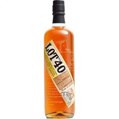 Whisky Lot 40 - Rye Whisky Canadian