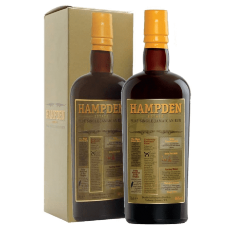 HAMPDEN 8 ans OFFICIEL - rhum de jamaïque 46%