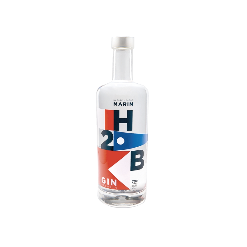 Gin H2B - Gin de Bretagne 70cl