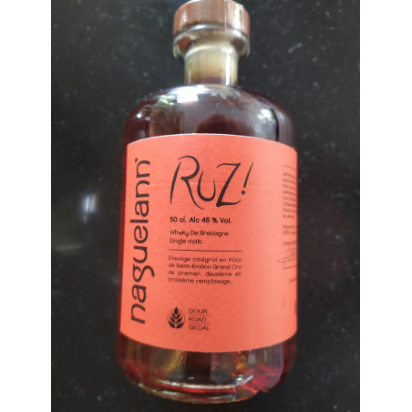 Naguelann Ruz - whisky breton 50cl Naguelann Ruz - whisky breton 50cl